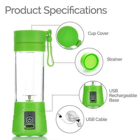 6 Blades Electric Portable Blender