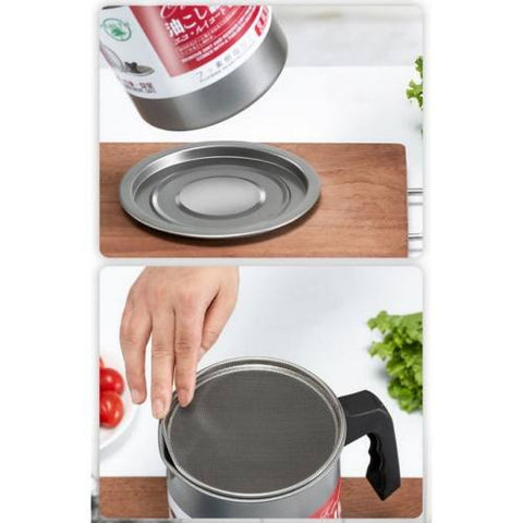 Stainless Steel Oil Filter Pot