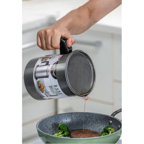Stainless Steel Oil Filter Pot